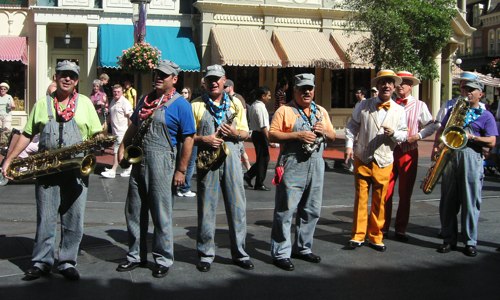 2007 Disney World sax quintet